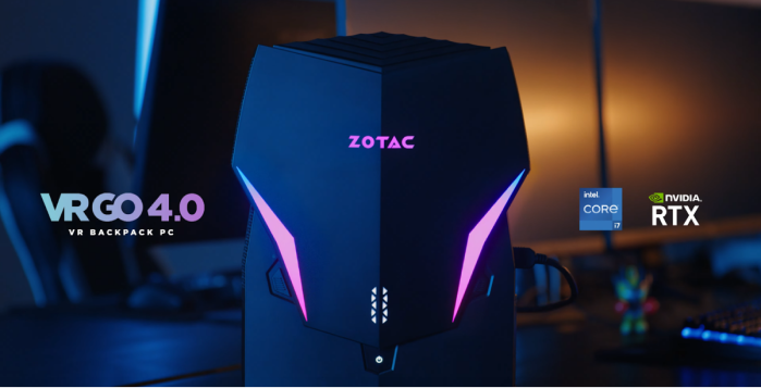 Автономный компьютер-рюкзак VR GO 4.0 от Zotac — новые возможности виртуальной реальности, но за большие деньги